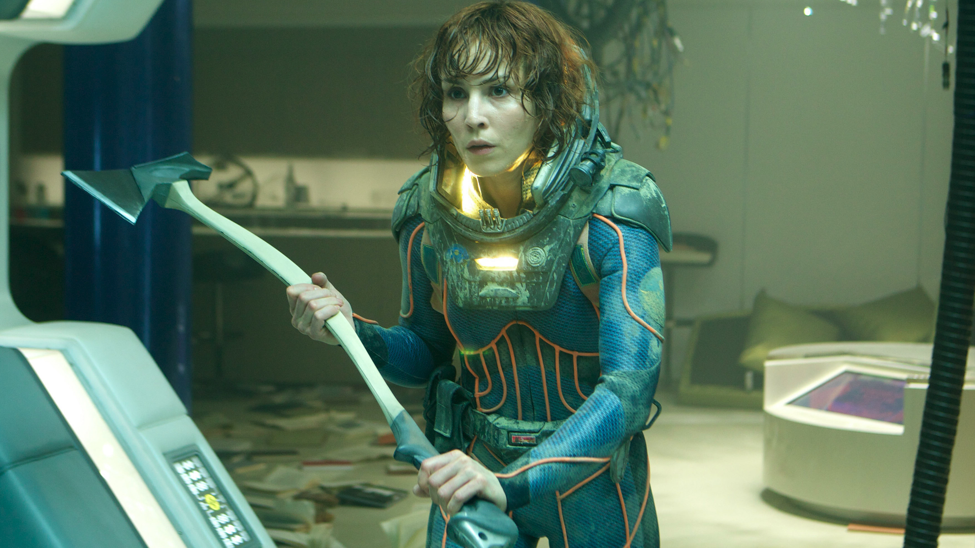 Prometheus-Noomi-Rapace-Axe - Richard Charles Stevens Fusions