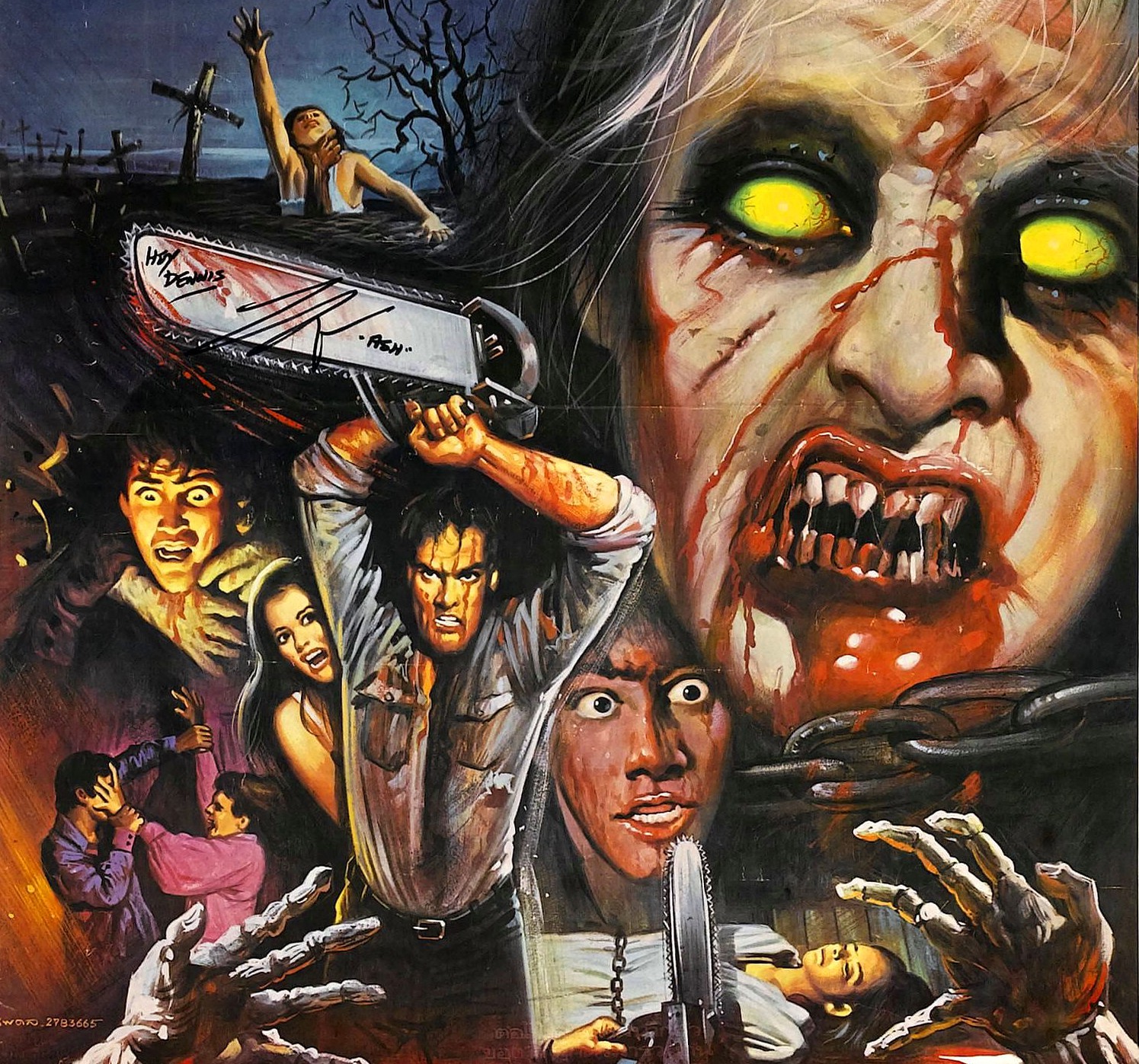 The Evil Dead (1981) - Richard Charles Stevens Fusions